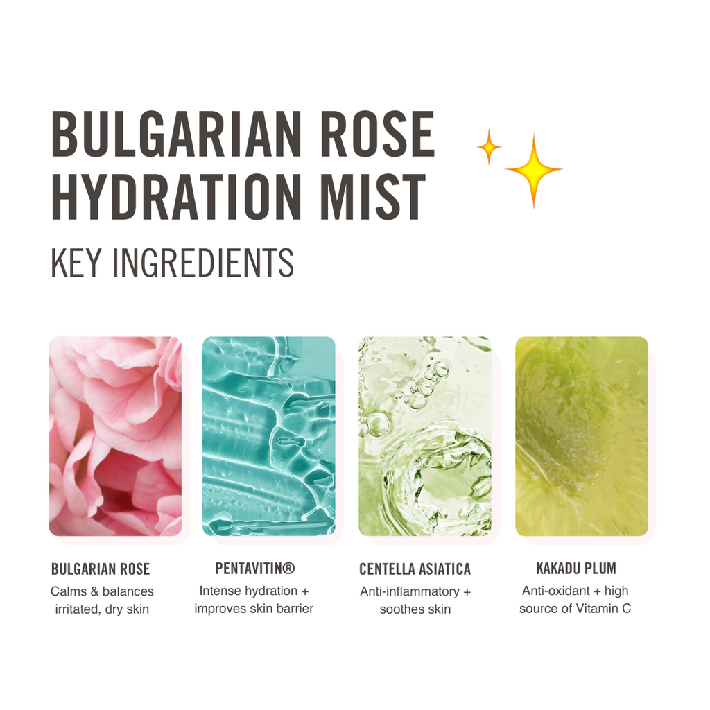 Bulgarian Rose Hydration Mist - Zen Botanics