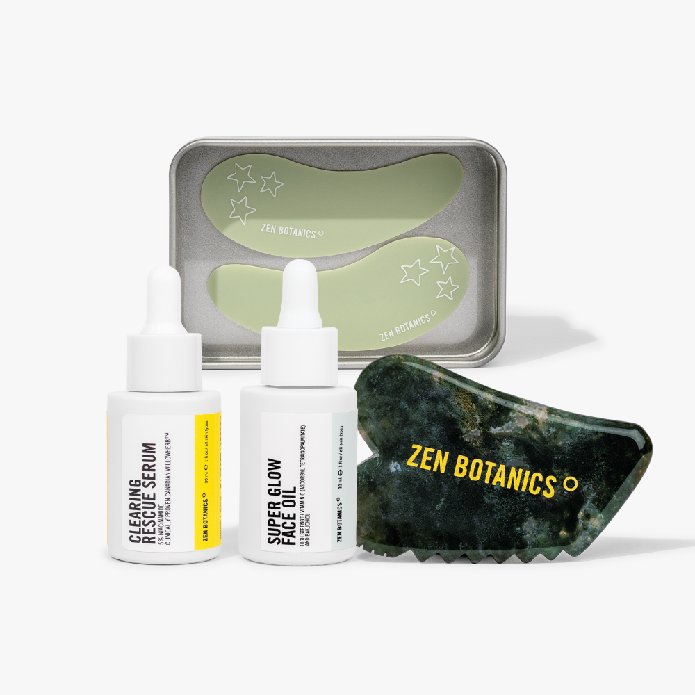 Glowy Dewy Skincare Set (SAVE $55 + SHIPS FREE) - Zen Botanics