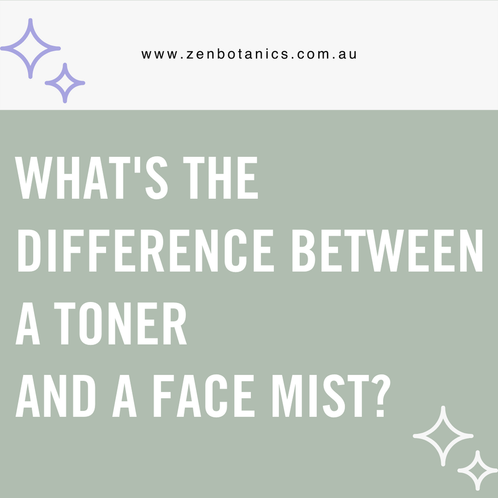 What's the difference between a toner and a mist?