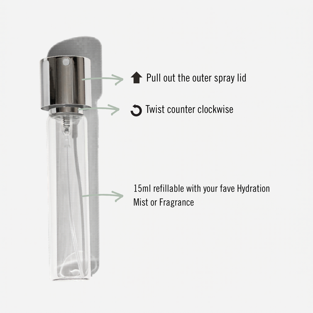 Zen Botanics Refillable Travel Atomiser | LEAK-PROOF | Zen Botanics