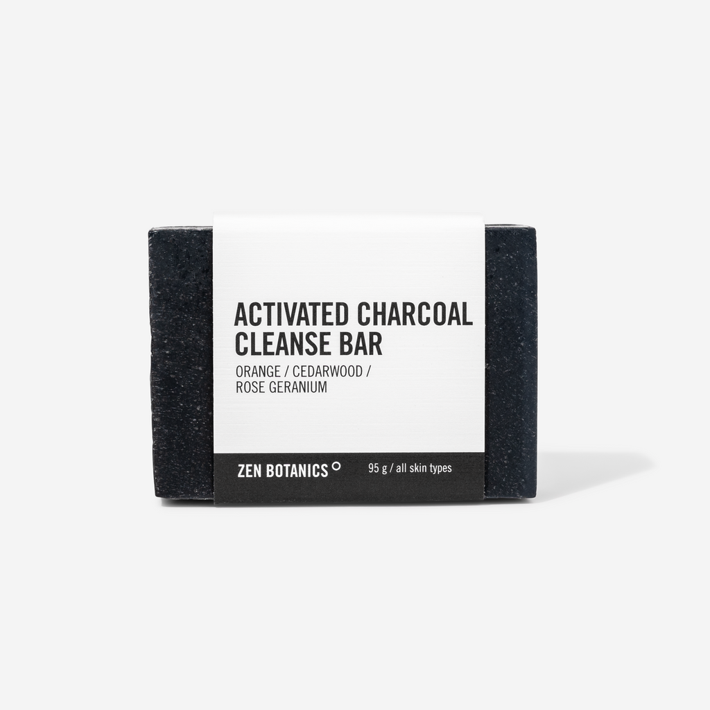 Cleanse bar - Activated Charcoal - Zen Botanics