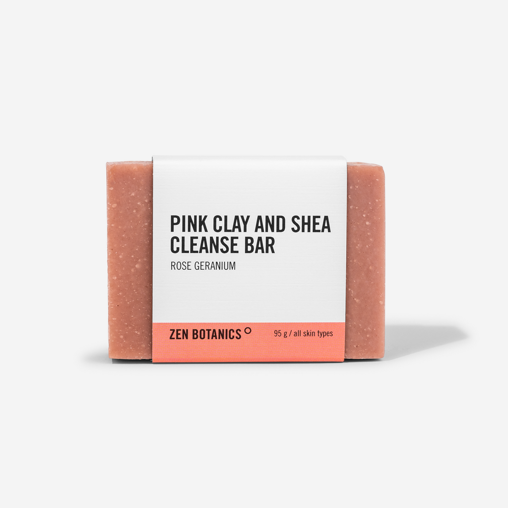 Cleanse Bar - Pink Clay - Zen Botanics