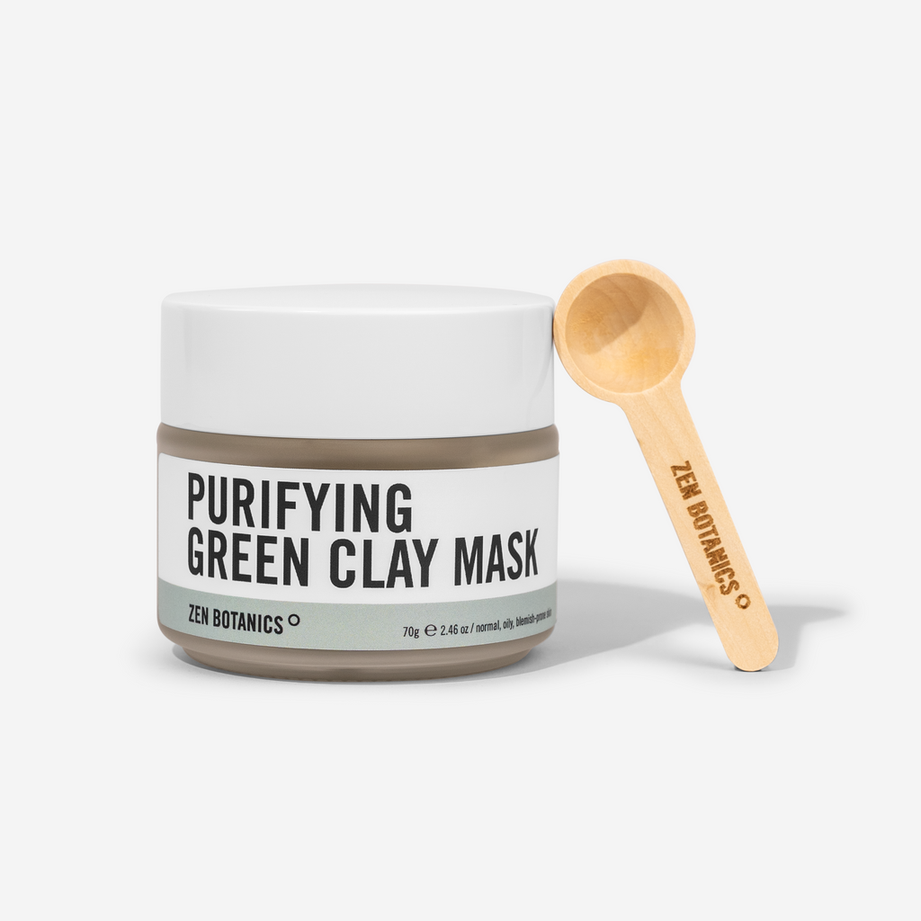 Purifying Green Clay Mask - Zen Botanics